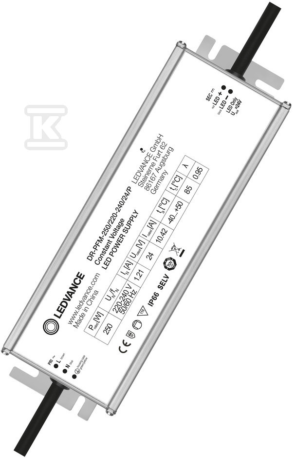 Zasilacz DR-PFM-250W 220-240V - 4058075240032